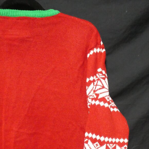 HAPPY HOLIDAYS | xl - extra large | Ugly Christmas Sweater | Elfie Selfie - Picture 12 of 15